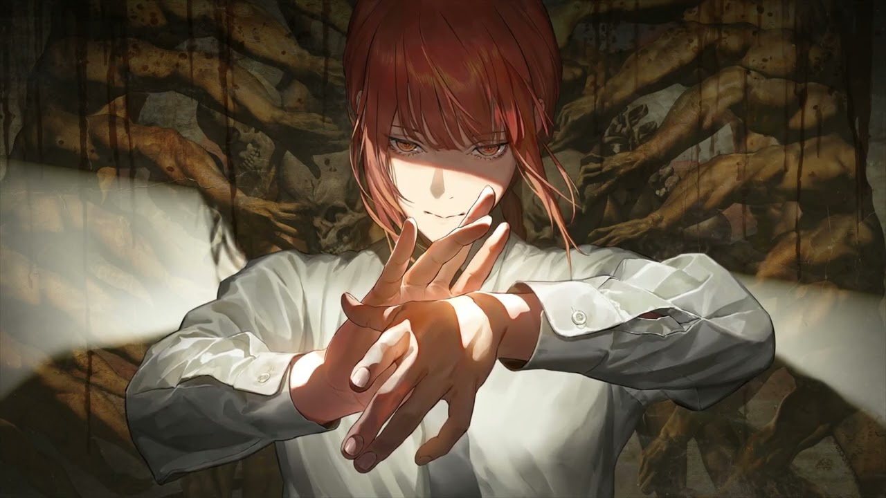 Makima Hand Signal 4K Live Wallpaper