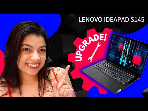 Upgrade do meu Notebook Lenovo Ideapad S145 + Memória RAM + Placa SSD + Formatação! FICOU MUITO BOM!