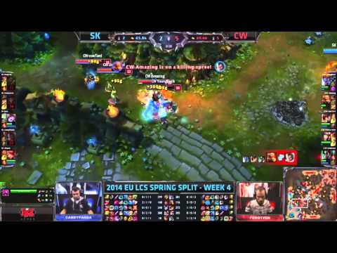 Sk vs CW | Highlights | LCS EU Spring 2014 W4D2