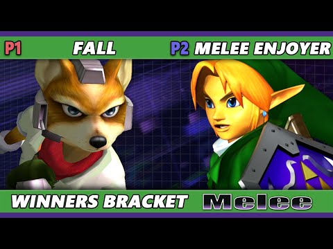 S@X 497 - Fall (Fox) Vs. Melee_Enjoyer (Link, Captain Falcon) Smash Melee - SSBM