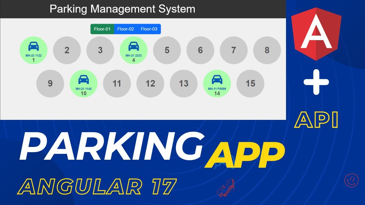 Build a Car Parking Management App in Angular | Full Project with Real-Time Parking Spot Management