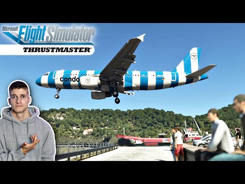 Kreta, Skiathos, Friedrichshafen im FENIX A320! Flight Simulator LIVE - Thrustmaster! AeroSimGermany