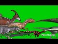 Jurassic World Fallen Kingdom Dinosaur Stampede Green Screen