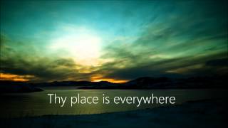 How Shall I Sing That Majesty - Libera - Lyric Video