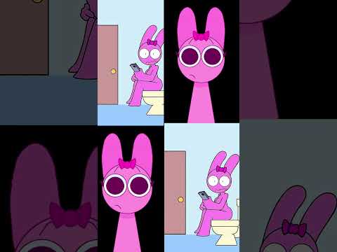 Sprunki Wenda is waiting for WS and scaring Pinki😅 #sprunki #shorts #pinki