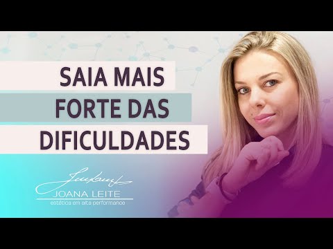 SAIA MAIS FORTE DAS DIFICULDADES | JOANA LEITE