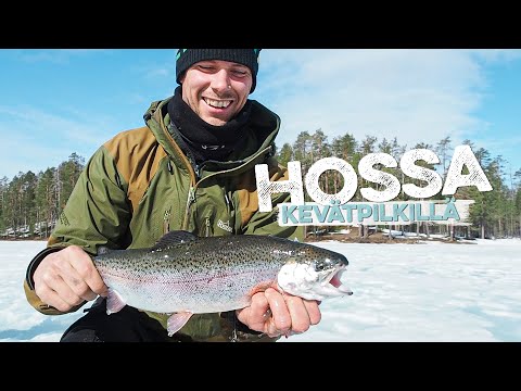 Ice Fishing and Hammocking in Hossa National Park, Finland [ENG SUB]