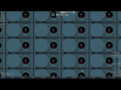 Rimworld launching 80 nukes at once