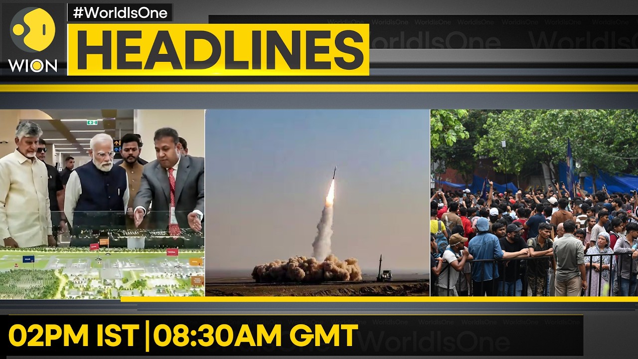 PM Modi Inaugurates New Airport In Andhra |  Kuwait Counters Iranian Missile Threats | WION