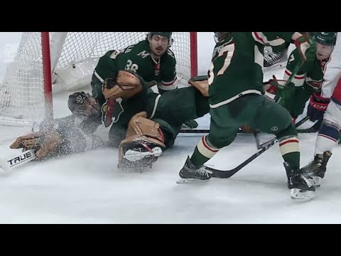 Marc-Andre Fleury Makes A Of Couple Clutch Back To Back Saves