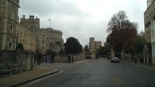 Driving in the UK - Slough to Windsor Castle