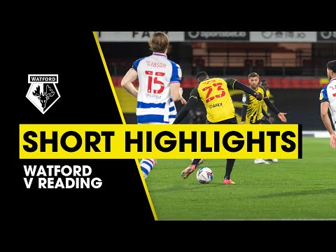 STUNNING SARR GOALS! | WATFORD 2-0 READING | SHORT HIGHLIGHTS
