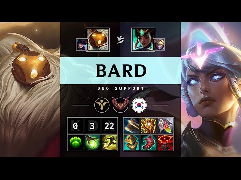 Bard Support vs Karma - KR Grandmaster Patch 25.07