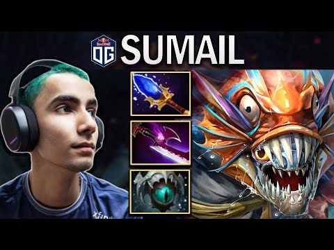OG.SUMAIL SLARK WITH AGHANIMS-SKADI - DOTA 2 7.30 PRO GAMEPLAY