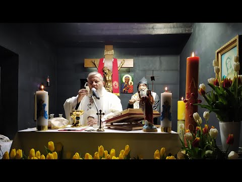 Charbel TV-Transmisja Mszy Świętej-Poniedziałek III Tydzień Wielkanocy,Florencja 19.04.2021