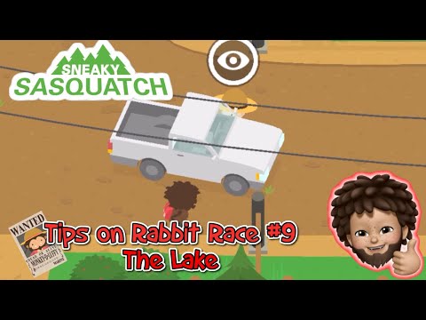 Sneaky Sasquatch - Tips on how to cheat on Rabbit Race #9, the Lake race