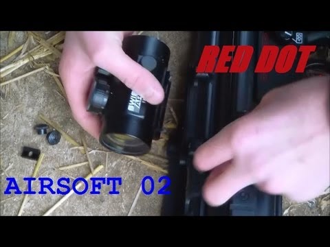 comment regler viseur point rouge airsoft