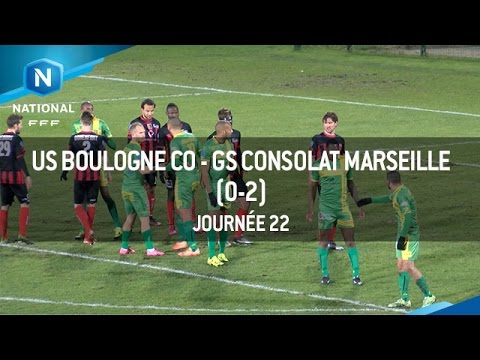 J22 : US Boulogne CO - GS Consolat Marseille (0-2)