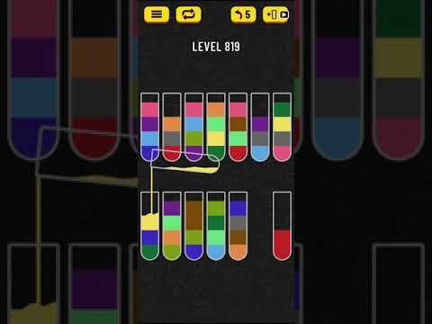 Water Sort Puzzle - level 819
