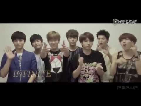 150716 POP UP INFINITE Party - #인피니트 greeting message