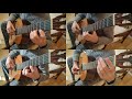 Pavane by Fauré arranged for four guitars by Gary Spolding