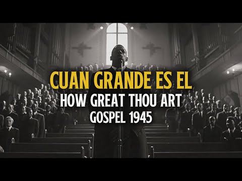 Cuán Grande Es Él – How Great Thou Art | Himno Cristiano •  Gospel 1945 • Adoración Profunda
