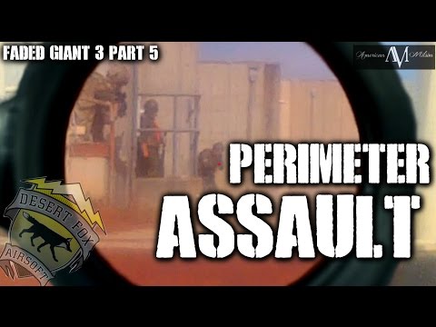 American Milsim Faded Giant 3 Part 5: Perimeter Assault (Elite Force 4CRS Airsoft Gun)