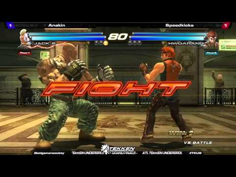 [60fps]ATL Tekken Underground Tekken Tag 2 Grand Finals Anakin vs Speedkicks