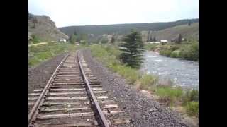 preview picture of video 'Railroad Tracks in Granite, Colorado'