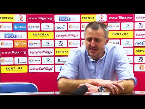Konferencja po meczu Odra Opole - Apklan Resovia Rzeszów