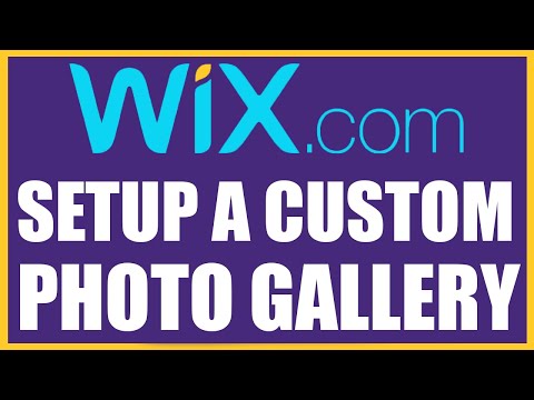Wix Gallery Tutorial - How To Add A Custom Photo Gallery To Your Wix Website