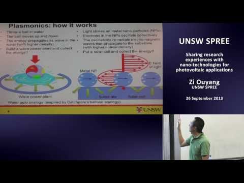 UNSW SPREE 201309-26 Zi Ouyang - Nano technologies for photovoltaic applications