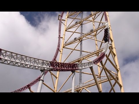 Top Thrill Dragster Off-Ride HD 60fps