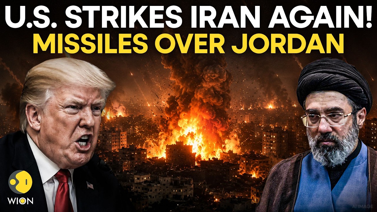 US-Iran War Hits Resume: Fresh US Strikes Hit Iran, Jordan Intercepts Missiles! | Originals