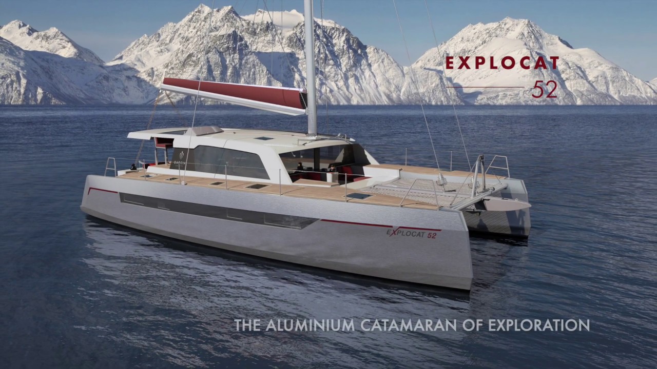 Aluminium catamaran Explocat 52 - Time Lapse