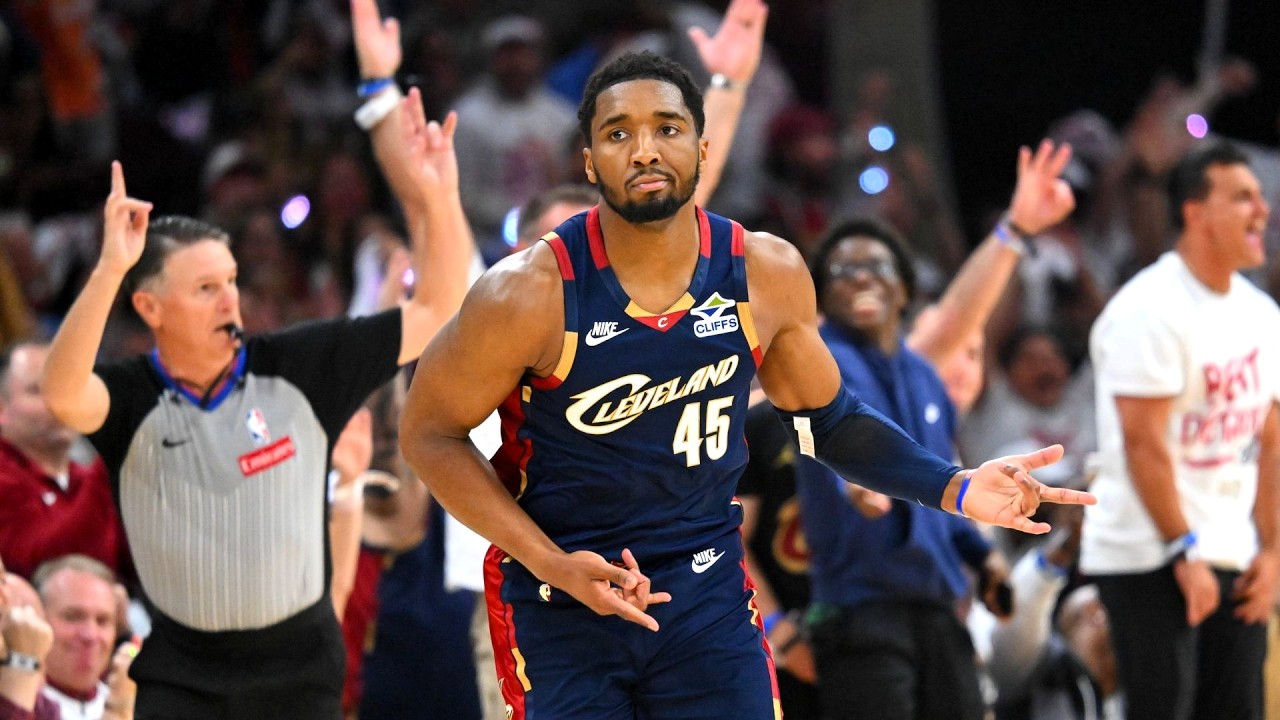 Donovan Mitchell 35 Pts! Harden Shows Up In Clutch! Cavs Win Game 3 vs Pistons!