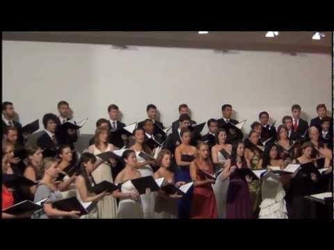 Benjamin Britten "Hymn to St. Cecilia" by World Youth Choir 2012