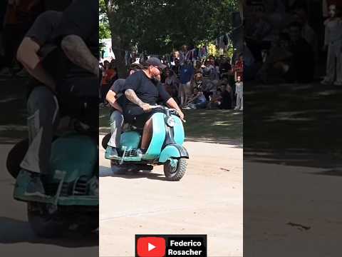 Siambretta - Encuentro de Autos Clásicos en Porteña - Córdoba - Argentina #motorcycle #autosclasicos