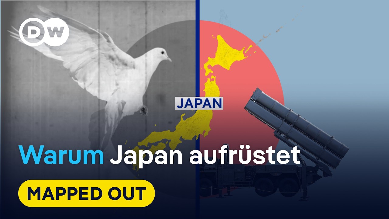 Japan: Ein pazifistisches Land reagiert auf gefährliche Nachbarn | Mapped Out