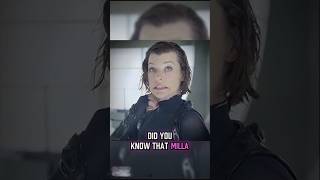Did You Know Milla Jovovich Risked Her Life Filming Resident Evil? 😱☣️