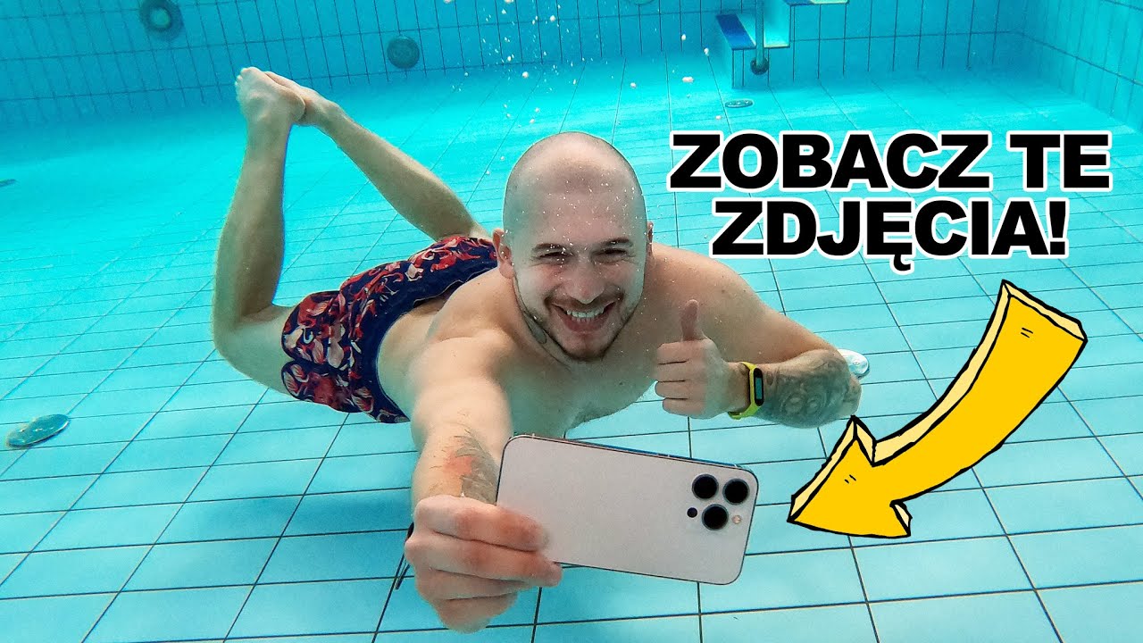 IPHONE 13 PRO POD WODĄ! *podwodny test*