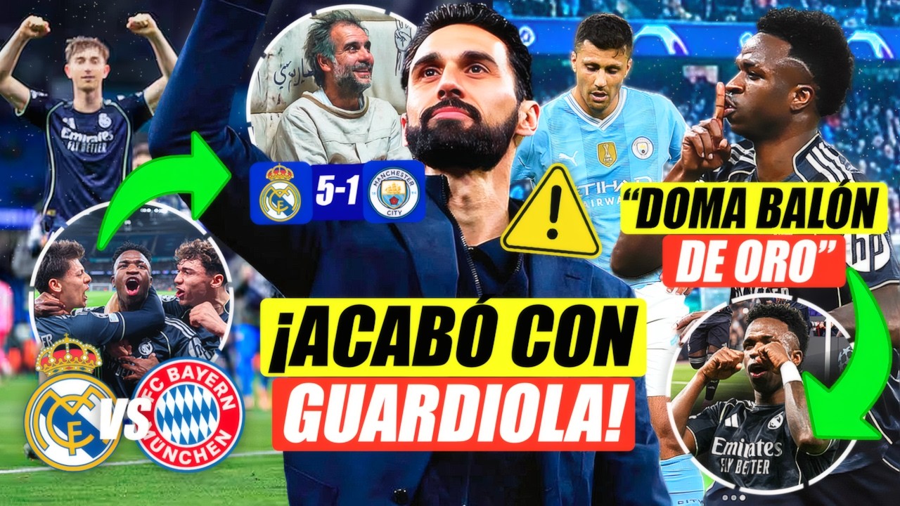 💣¡ARBELOA ACABO CON EL "MEJOR ENTRENADOR DE LA HISTORIA"! | CUARTOS CONTRA EL BAYERN | VINI LOS DOMA
