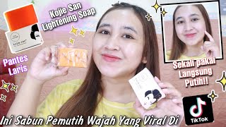 Download lagu VIRAL WHITENING SOAP ON TIKTOK!! Kojie San Lightening Soap [Review] mp3