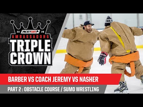 The HockeyShot Ambassadors Triple Crown Challenge: Part 2 - SUMO ON SKATES
