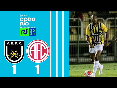 VOLTA REDONDA 1X1 AMERICA -COPA RIO PROFISSIONAL 2024 - 2ª FASE - JOGO DE VOLTA