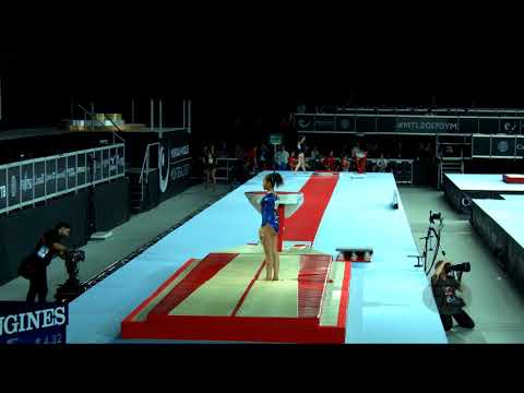 SANTOS Thais (BRA) - 2017 Artistic Worlds, Montréal (CAN) - Qualifications Vault 1