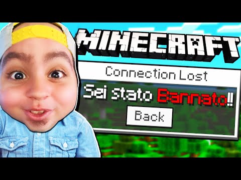 MIO FIGLIO FA UNO SCHERZO ALLA MIA RAGAZZA SU MINECRAFT!!