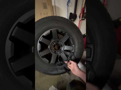 4Runner Plastidip Wheels! The stuff is amazing. 2023 TRD Off Road. #alaska #5thgen4runner #4runner