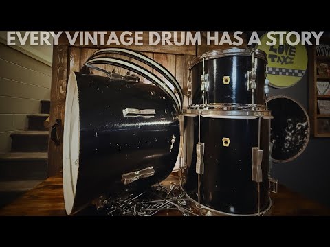 Every Vintage Drum Set Has A Story...