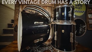 Every Vintage Drum Set Has A Story...